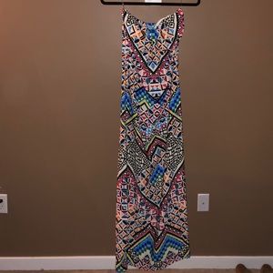 Multicolored maxi dress